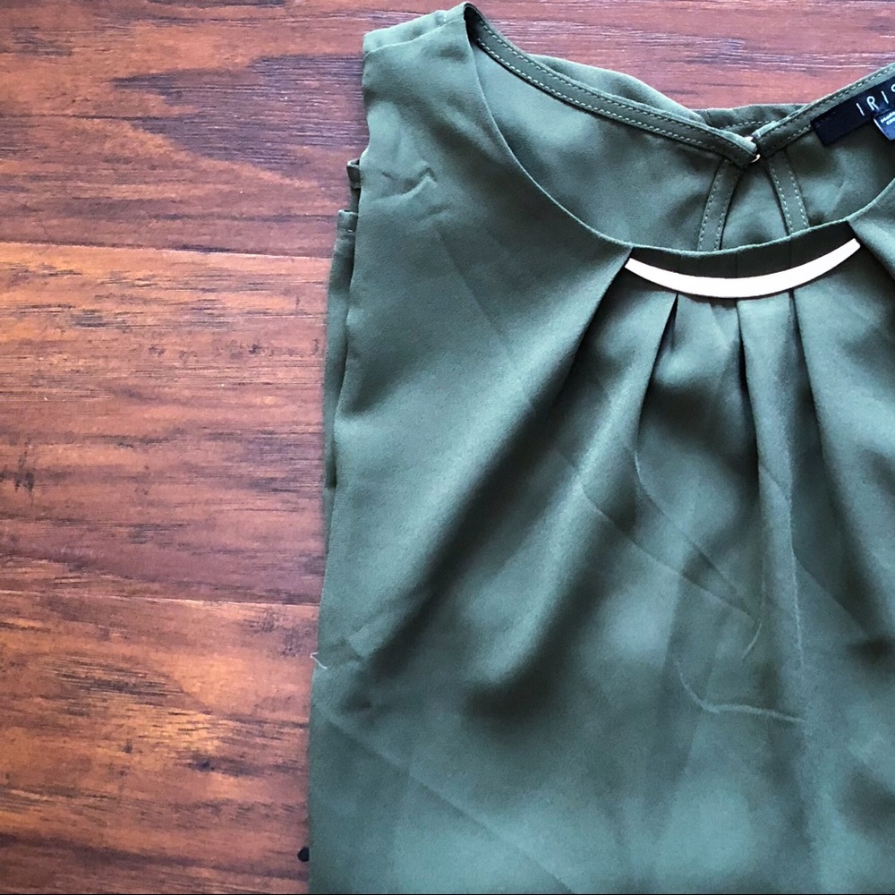 Elegant Green Blouse